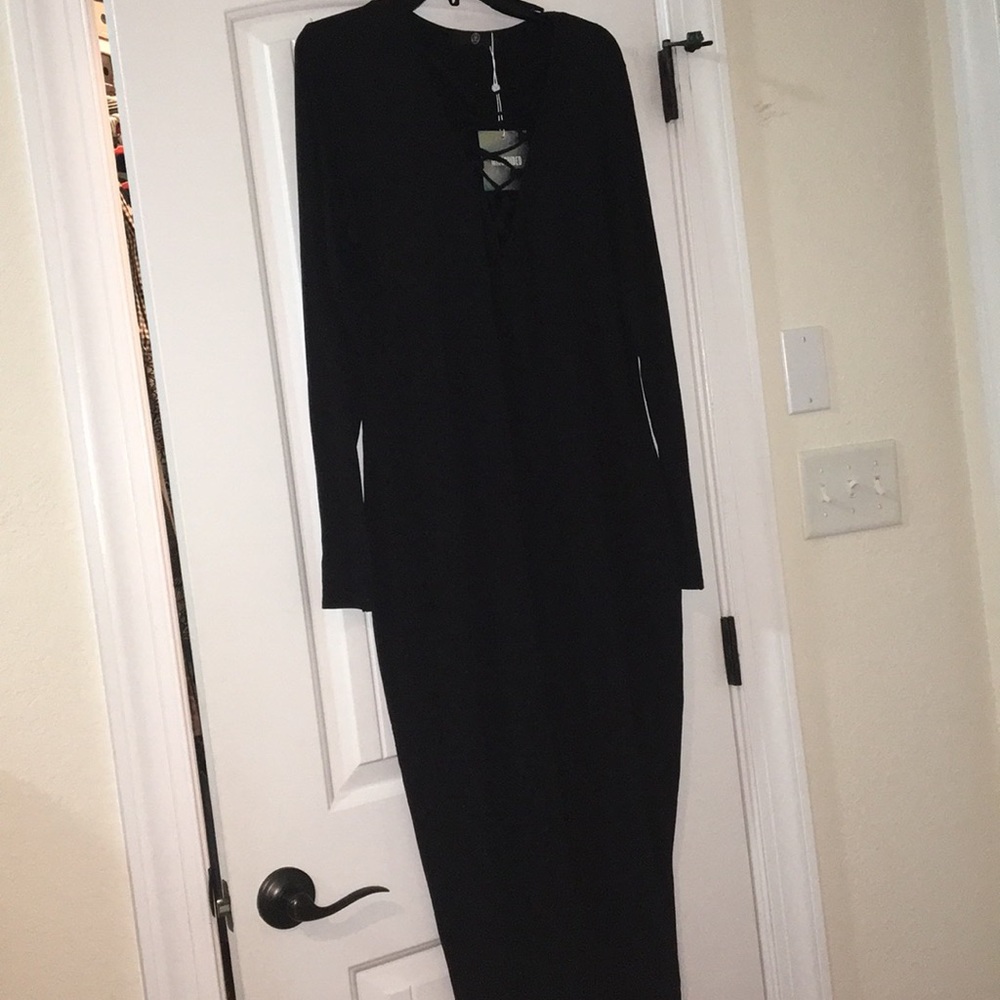 Black Midi Missguided Dress